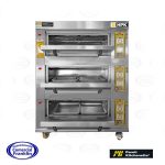 Horno De Piso 40x60 cms. 3 Cámaras U HPK-3 Full Acero Pareti-Kitchenette - Imagen 3