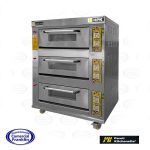 Horno De Piso 40x60 cms. 3 Cámaras U HPK-3 Full Acero Pareti-Kitchenette - Imagen 2