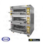 Horno De Piso 40x60 cms. 3 Cámaras U HPK-3 Full Acero Pareti-Kitchenette