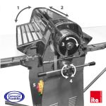 Laminadora De Masa 5 kg. Pedestal ITA - Imagen 3