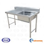 Lavafondos 1 Depósito con Secador Izquierdo Gastromaq