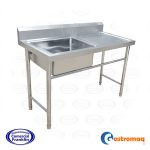 Lavafondos 1 Depósito con Secador Derecho Gastromaq