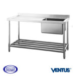 Lavafondos 1 Recipiente Secador Izquierdo 50x40x30 Ventus - Imagen 2