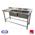 Lavafondos 2 Depósitos Secador Izquierdo 160x60 cms. ITA