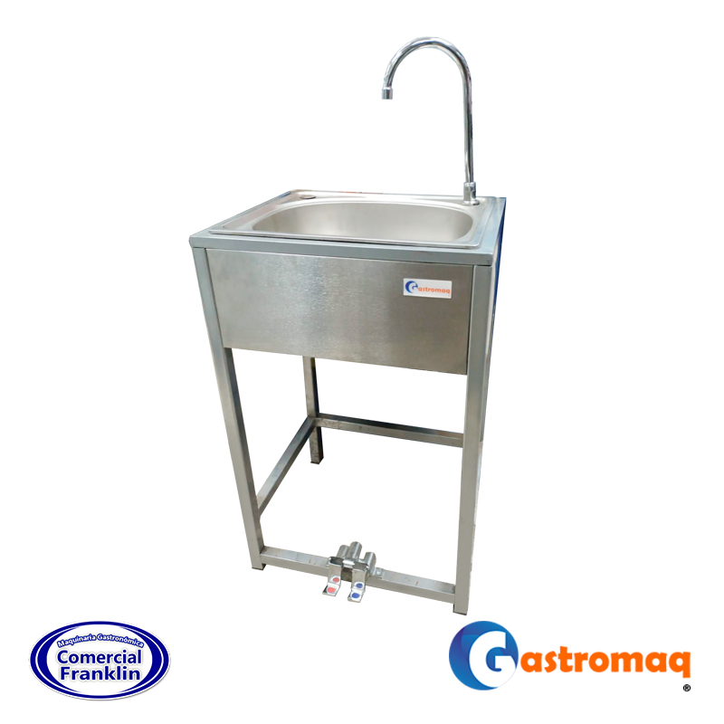 Lavamanos-50x40-cm.-Accion-Pedal-Gastromaq-1.jpg Lavamanos 50x40 cm. Acción Pedal Gastromaq - Imagen 1