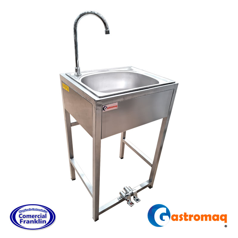 Lavamanos-50x40-cm.-Accion-Rodilla-o-Pedal-Gastromaq-2.jpg Lavamanos 50x40 cm. Acción Rodilla o Pedal Gastromaq - Imagen 1