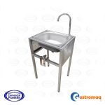 Lavamanos 50x40 cms. Acción Rodilla Gastromaq - Imagen 2