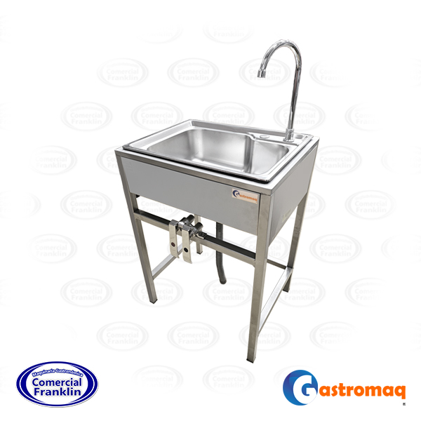 Lavamanos-58x43-cm-accion-rodilla-gastromaq.jpg Lavamanos 58x43 cm. Accion Rodilla Gastromaq - Imagen 1