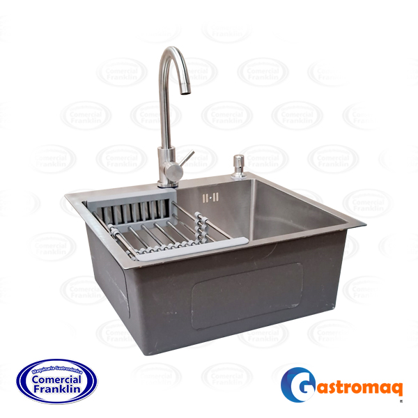 Lavaplatos-Acero-50×50-cm.-Gastromaq.jpg Lavaplatos Acero 50x50 cm. Gastromaq - Imagen 1