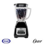 Licuadora 1.5 lts. Vaso Vidrio 2 Velocidades Con Pulso Botones Oster