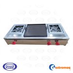 Lonchera Sobremesa 3 Funciones Fogón-Churrasquera-Fogón Gastromaq - Imagen 2