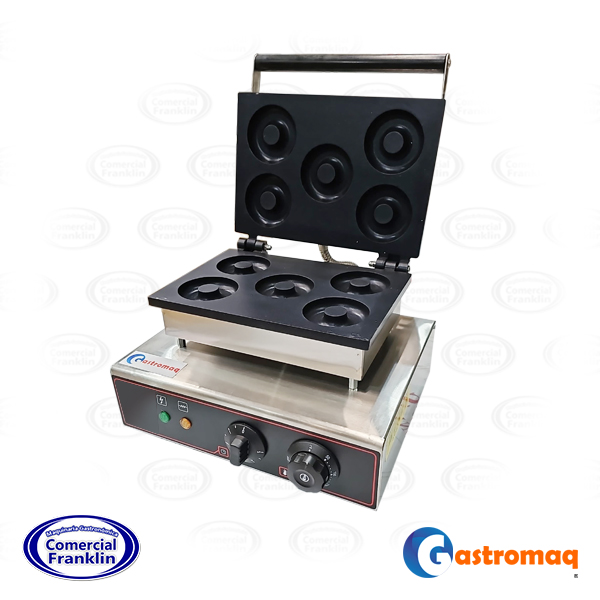 Maquina-Hacer-Donuts-5-Unidades-Gastromaq-1.jpg Maquina Hacer Donuts 5 Unidades Gastromaq - Imagen 1