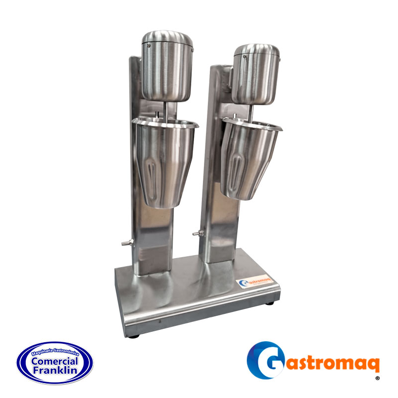 Maquina-Milk-Shake-Doble-Gastromaq-2.jpg Maquina Milk Shake Doble Gastromaq - Imagen 1
