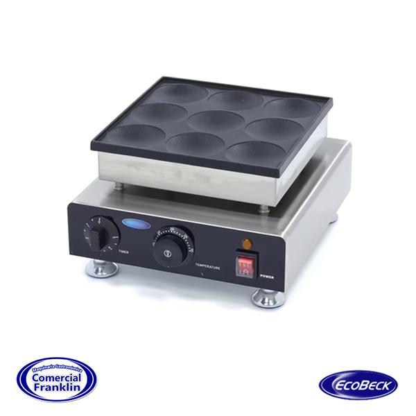 Maquina-Mini-Panqueque-9-Moldes-10-cm.-Ecobeck-1.jpg Máquina Mini Panqueque 9 Moldes 10 cm. Ecobeck - Imagen 1