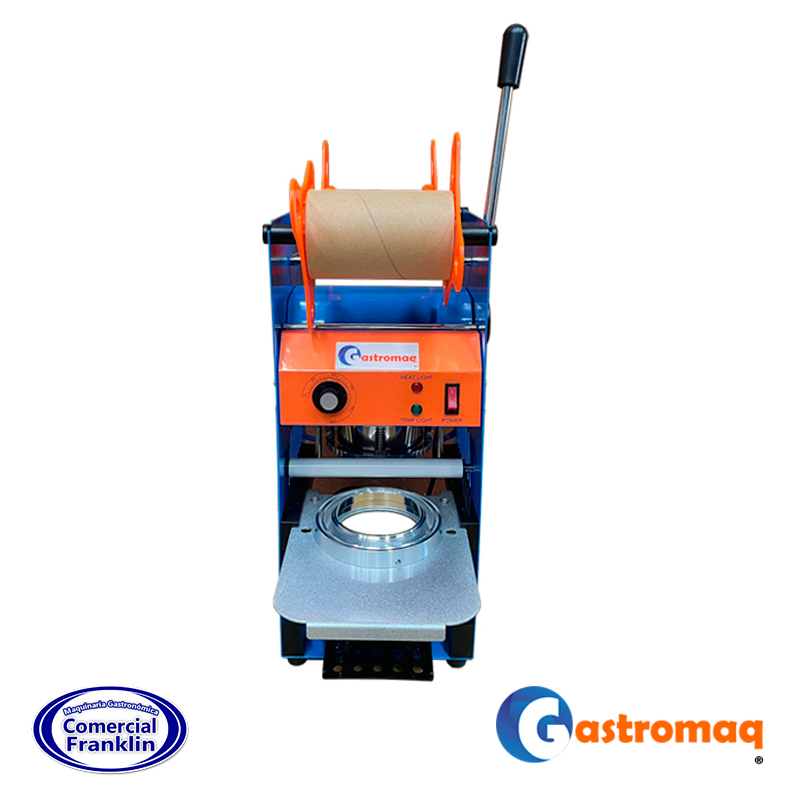 Maquina-selladora-de-vasos-plasticos-95-mm-1.jpg Máquina Selladora De Vasos Plásticos 95 mm. (≤12) Gastromaq - Imagen 1