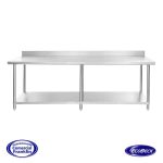 Mesón De Trabajo 240x60x85 cm. Muro Ecobeck