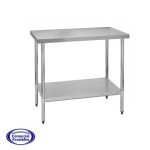 Mesón De Trabajo 90x60 cm. Centro Full Acero Inoxidable CVC