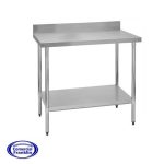 Mesón De Trabajo 90x60 cm. Muro Full Acero Inoxidable CVC
