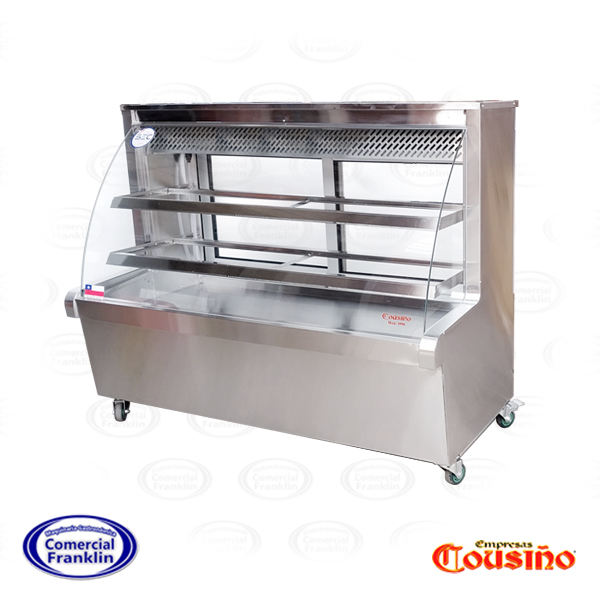 Meson-Refrigerado-15-mts.-Vidrio-Curvo-Acero-Inoxidable-Termopanel-Cousino-1.jpg Mesón Refrigerado 1,5 mts. Vidrio Curvo Acero Inoxidable Termopanel Cousiño - Imagen 1