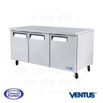 Meson Refrigerado 3 Puertas Acero Inoxidable 538 Lts. Ventus