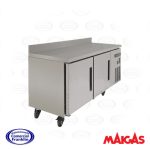 Mesón Refrigerado Cubierta Acero 1.5 mts. Maigas - Imagen 2
