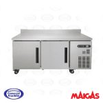 Mesón Refrigerado Cubierta Acero 1.5 mts. Maigas