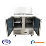 Mesón Saladette 10 Depósitos 2 Puertas 257 lts. Gastromaq - Imagen 2