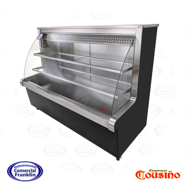 Meson-Vitrina-Refrigerada-Curva-Acero-1.5-mt-1.jpg Mesón Vitrina Refrigerada Curva Acero 1.5 mt. Cousiño - Imagen 1