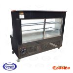 Mesón Vitrina Refrigerada Curva Acero 2 mt. Cousiño - Imagen 3