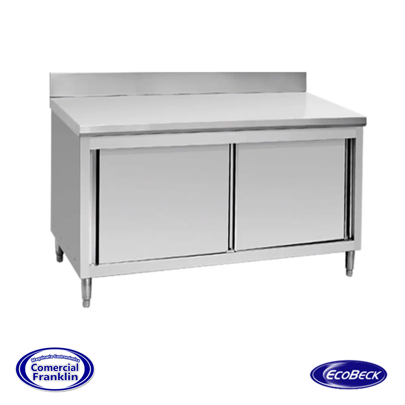 Mesón-de-Trabajo-Cerrado-120x60-cm.-Muro-Ecobeck Mesón de Trabajo Cerrado 120x60 cm. Muro Ecobeck - Imagen 1