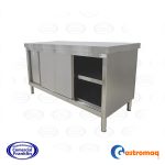 Mesón de Trabajo Cerrado Centro 120x80 cm. Gastromaq