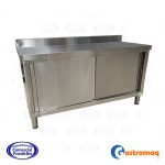 Mesón de Trabajo Cerrado Muro 150x60 cm. Gastromaq