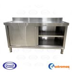 Mesón de Trabajo Cerrado Muro 150x60 cm. Gastromaq - Imagen 2