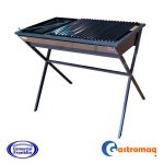 Parrilla con plancha churrasquera Gastromaq