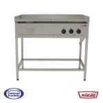 Plancha churrasquera lisa 1000×600 mm. GN Maigas