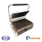 Plancha Eléctrica Panini Simple (Acanalada/Acanalada) 40x31 cm. Gastromaq