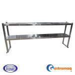 Plateo 2 niveles 180x29x75 cm. Gastromaq