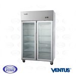 Refrigerador Industrial 2 Puertas Vidrio 1000 Frío Forzado Ventus - Imagen 2