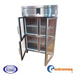 Refrigerador Industrial 4 Puertas Vidrio Dividido Frío Estático Gastromaq - Imagen 2