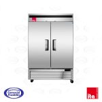 Refrigerador Industrial Vertical 2 Puertas Acero 1335 Lts. Frío Forzado ITA