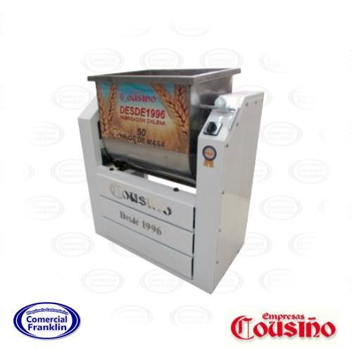 Revolvedora-50-Kgs.-Acero-Inoxidable-Cousino.jpg Revolvedora 50 Kgs. Acero Inoxidable Cousiño - Imagen 1