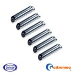 Set Molde De canoli 13 cm. 6 Piezas Acero Gastromaq