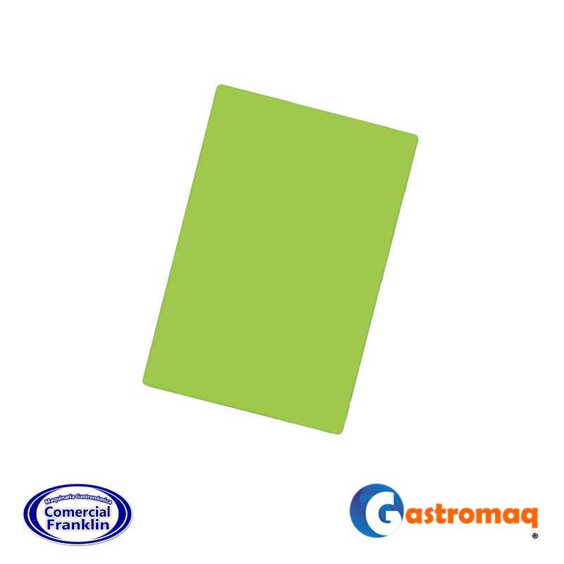 Tabla-De-Picar-45x30x2-Verde-Gastromaq.jpg Tabla De Picar 45x30x2 cm. Verde Gastromaq - Imagen 1