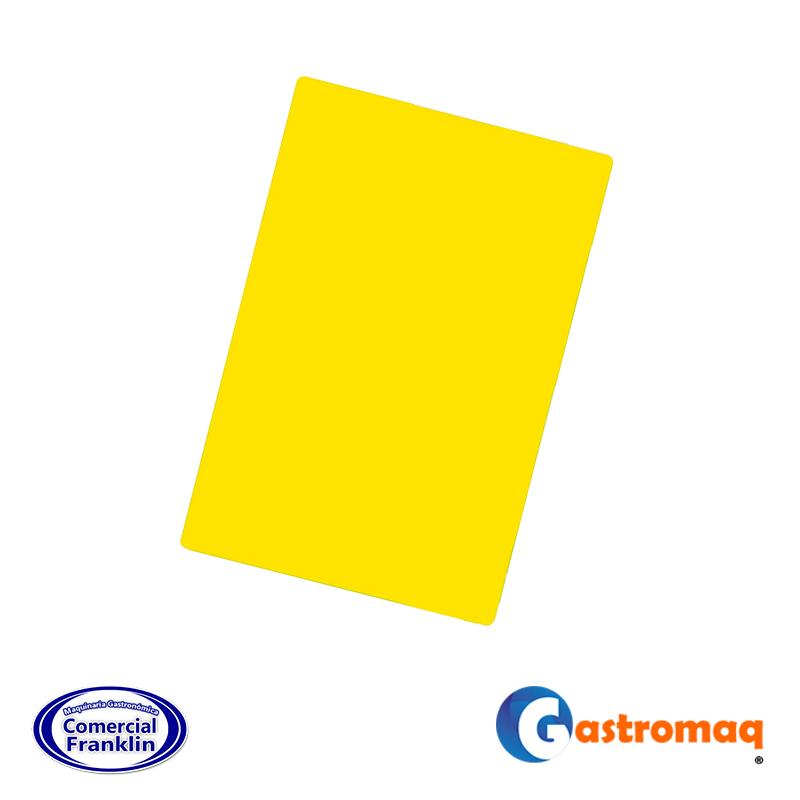 Tabla-Picar-40x60x2-Amarilla-Gastromaq.jpg Tabla Picar 40x60x2 cm. Amarilla Gastromaq - Imagen 1
