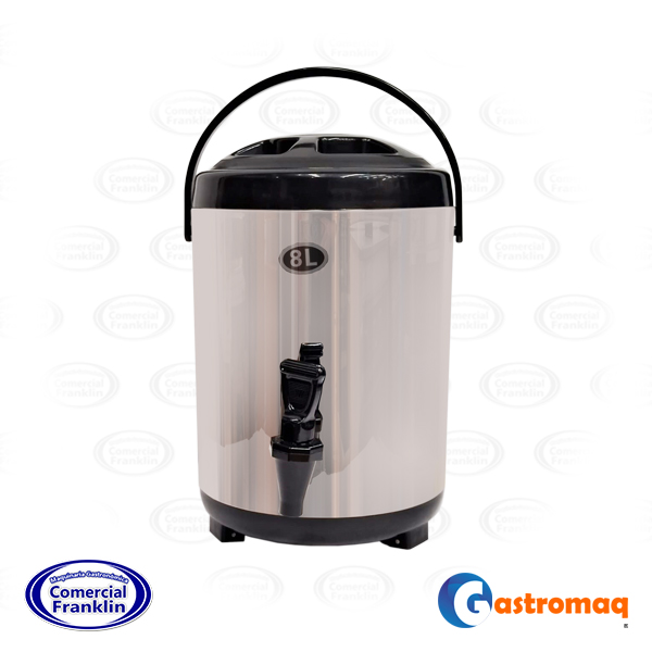 Termo-Acero-Con-Llave-8-Lts.-5-Lts.jpg Termo Acero Con Llave 8 Lts. (5 Lts.) Gastromaq - Imagen 1