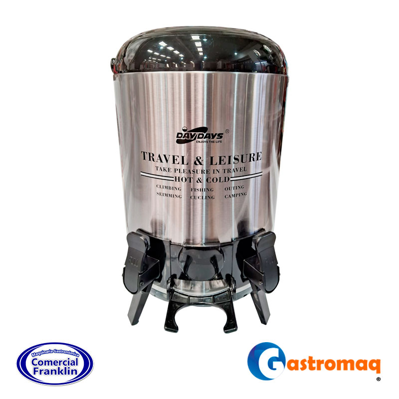 Termo-Agua-Doble-Salida-9.5-Lts.-Gastromaq-1.jpg Termo Agua Doble Salida 9.5 Lts. Gastromaq - Imagen 1