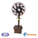 Ventilador Humidificador Nebulizador 30" Silencioso Pedestal 1.75 Mts. Gastromaq