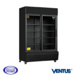 Visicooler Industrial 2 puertas 1000 lts. Negro Ventus - Imagen 2