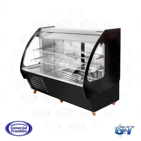 Vitrina-Pastelera-15-mts.-Frio-Forzado-GT.jpg Vitrina Pastelera 1,5 mts. Frío Forzado G&T - Imagen 1
