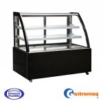 Vitrina Pastelera 3 Niveles Curva 1.8 mts. Gastromaq